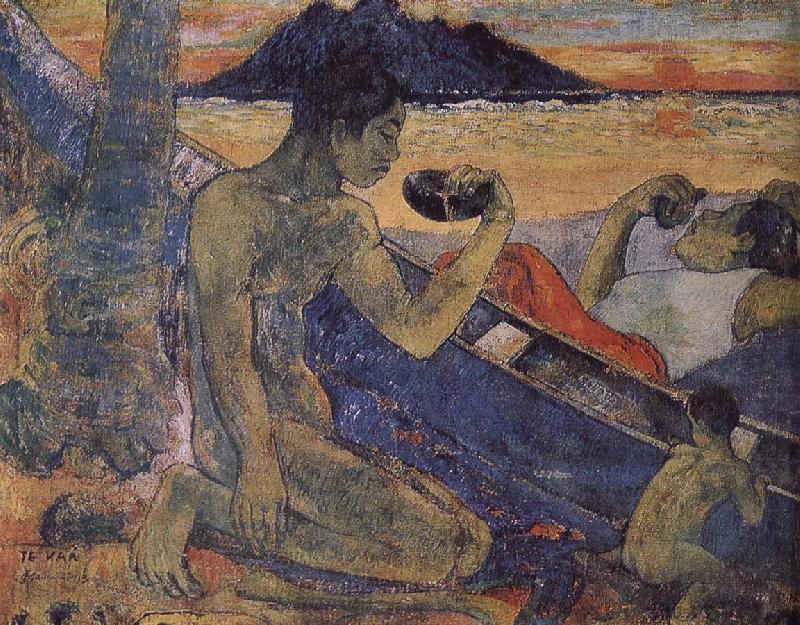 Paul Gauguin A single-plank bridge Spain oil painting art